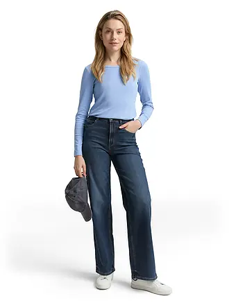 TOM TAILOR | Camiseta de manga larga | hellblau